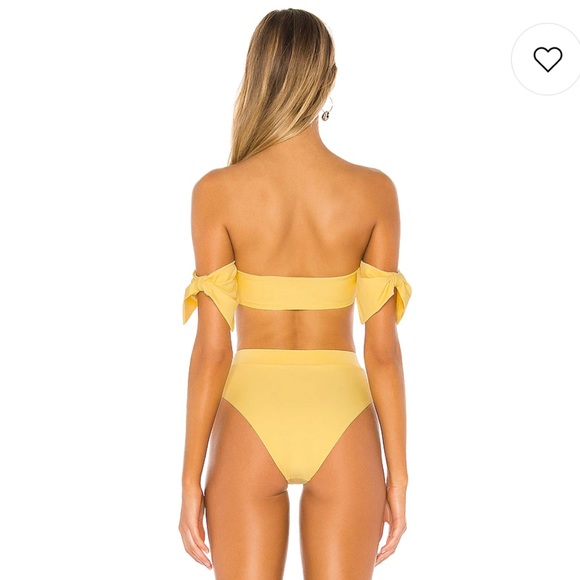 Tularosa x REVOLVE Yellow Felicity Bikini Bottom - Picture 6 of 9